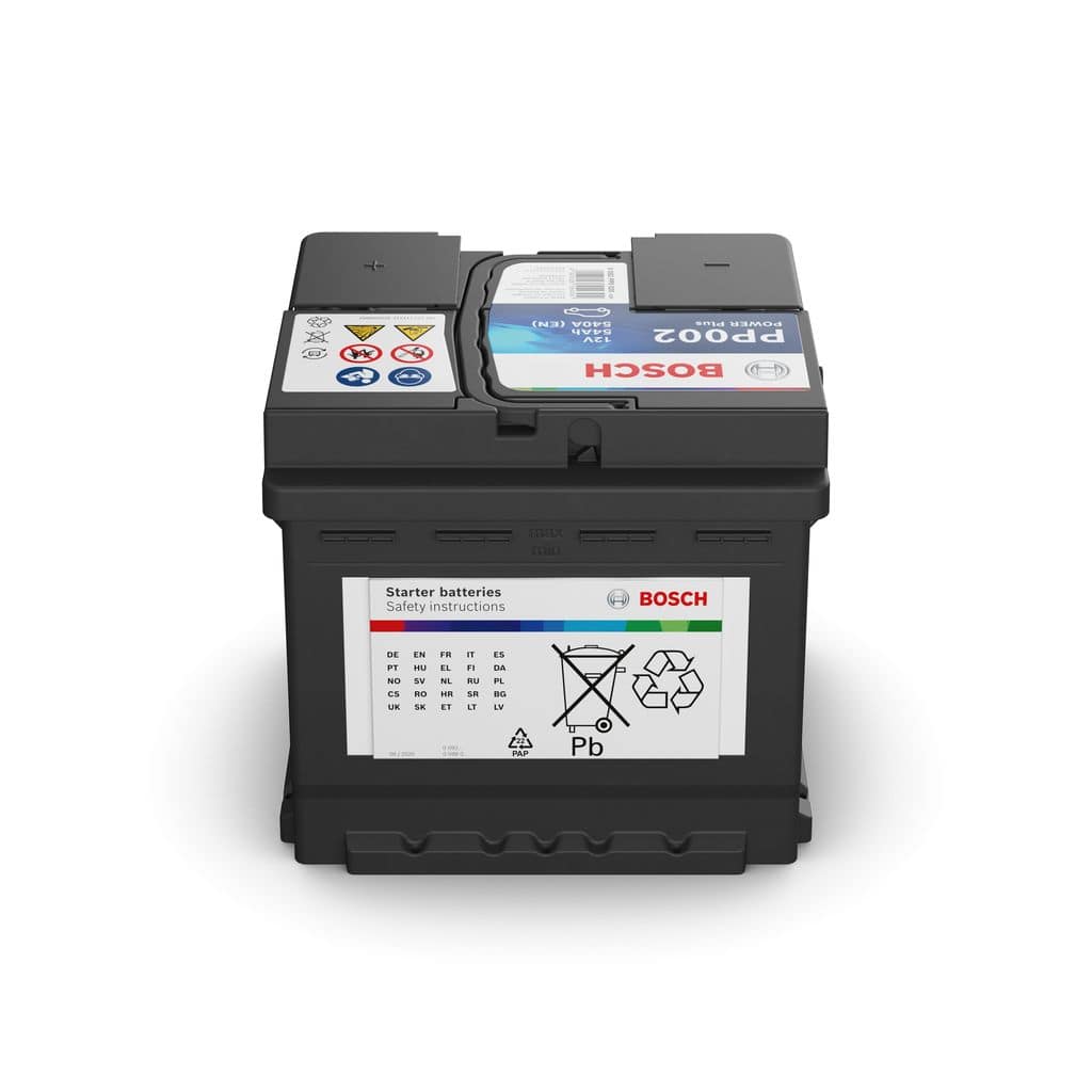 Acumulator auto BOSCH POWER+ 12V 54Ah 540A – polaritate dreapta - imagine 2