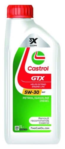 Ulei motor Castrol GTX 5W-30 RN17, 1L, sintetic, ACEA C3, Renault RN17