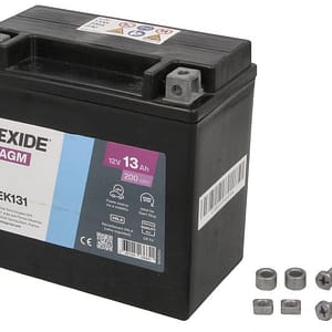 Acumulator auxiliar EXIDE AGM auxiliar 12V 13Ah 200A – plus stânga