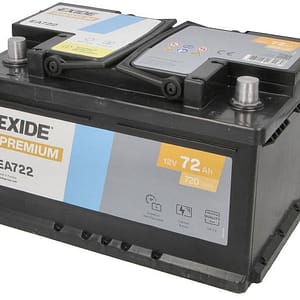 Acumulator auto EXIDE Premium 12V 72Ah 720A – polaritate dreapta