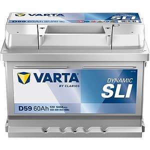 Acumulator auto VARTA SLI 12V 60Ah 540A – polaritate dreapta