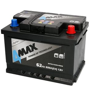 Acumulator auto 4MAX 12V 62Ah 550A – polaritate dreapta