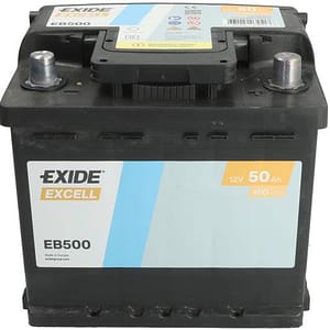 Acumulator auto EXIDE Excell 12V 50Ah 450A – polaritate dreapta