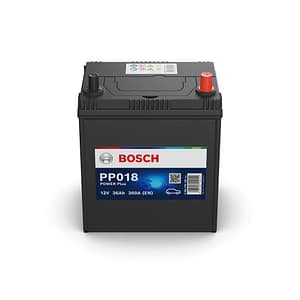 Acumulator auto BOSCH POWER+ 12V 36Ah 360A – plus dreapta