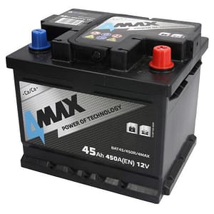 Acumulator auto 4MAX 12V 45Ah 450A – polaritate dreapta