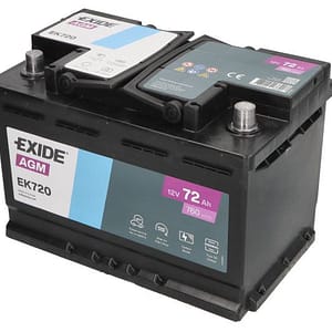 Baterie EXIDE AGM 12V 72Ah 760A |BMR