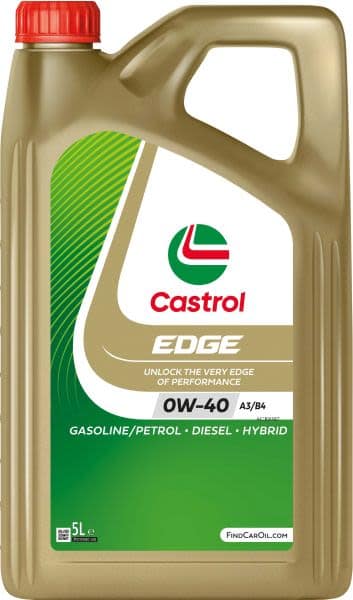 Ulei de motor Castrol EDGE 0W-40 A3/B4 4L