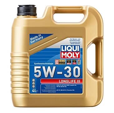 Ulei de motor Liqui Moly Longlife III 5W-30 – 4 L