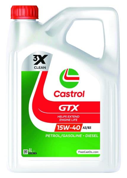 Ulei de motor Castrol GTX 15W-40 A3/B3 4L