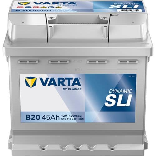 Acumulator auto VARTA SLI 12V 45Ah 400A – plus stânga, 207×175×190 mm