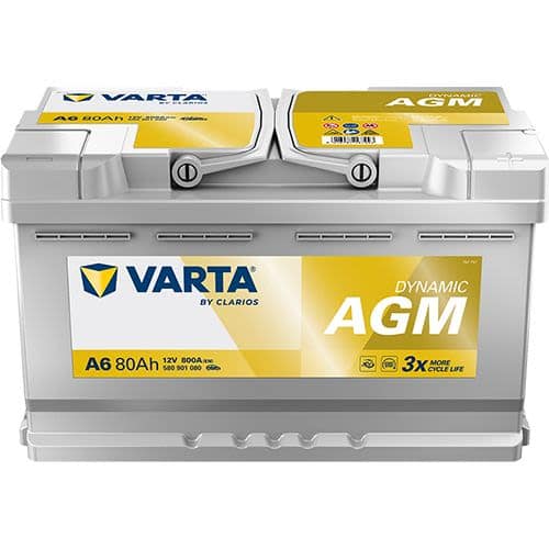Baterie auto VARTA 12V 80Ah 800A |BMR