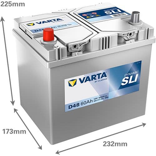 Acumulator auto VARTA SLI 12V 60Ah 540A – polaritate stânga - imagine 2