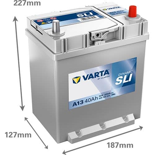 Acumulator auto VARTA SLI 12V 40Ah 330A – plus dreapta - imagine 2