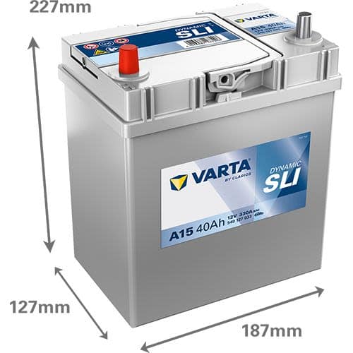 Acumulator auto VARTA SLI 12V 40Ah 330A – plus stânga - imagine 2