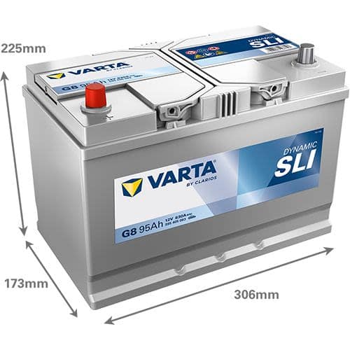 Baterie VARTA SLI 12V 95Ah 830A - imagine 2