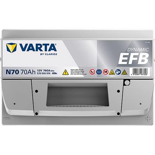 Baterie auto VARTA 12V 70Ah 760A |BMR