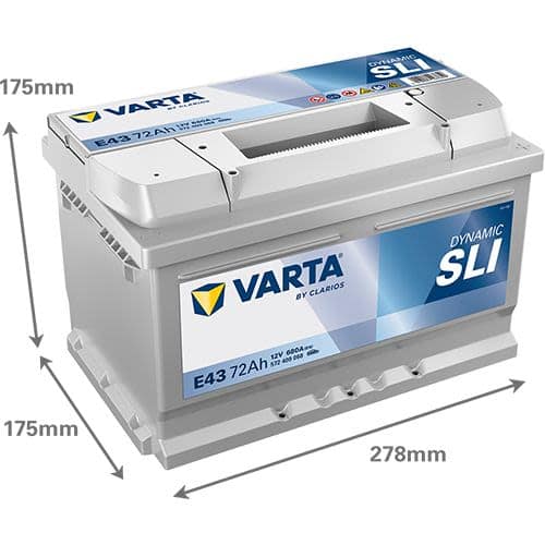 Acumulator auto VARTA SLI 12V 72Ah 680A – polaritate dreapta - imagine 4