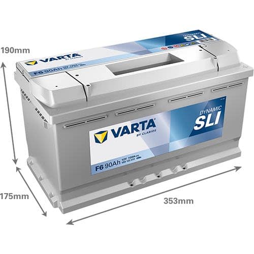 Acumulator auto VARTA SLI 12V 90Ah 720A – polaritate dreapta - imagine 4