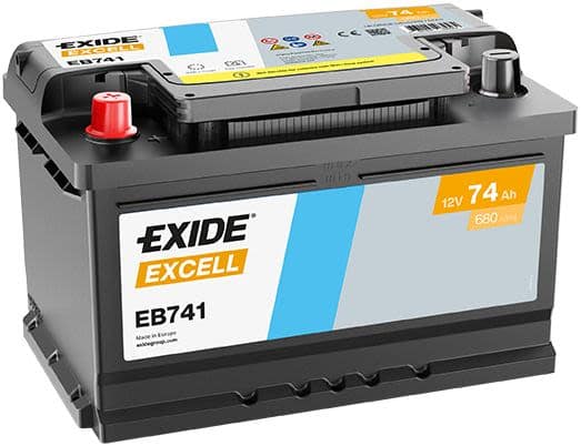 Baterie auto EXIDE 12V 74Ah 680A