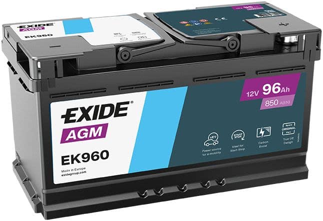 Baterie EXIDE AGM 12V 96Ah 850A |BMR