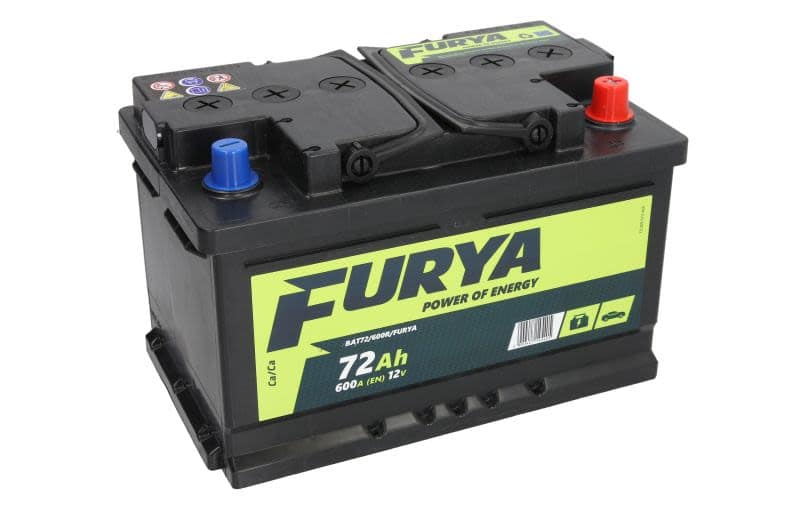 Acumulator auto FURYA 12V 72Ah 600A – polaritate dreapta - imagine 2