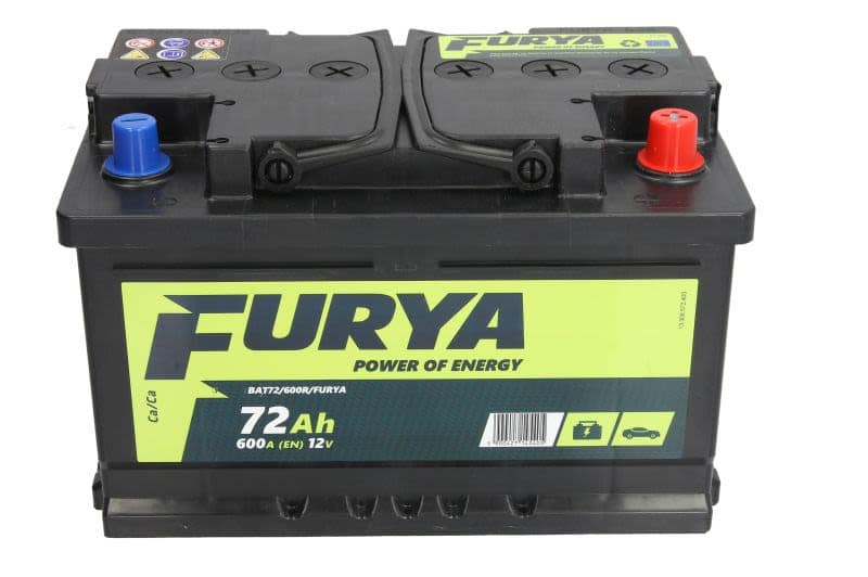 Acumulator auto FURYA 12V 72Ah 600A – polaritate dreapta - imagine 3