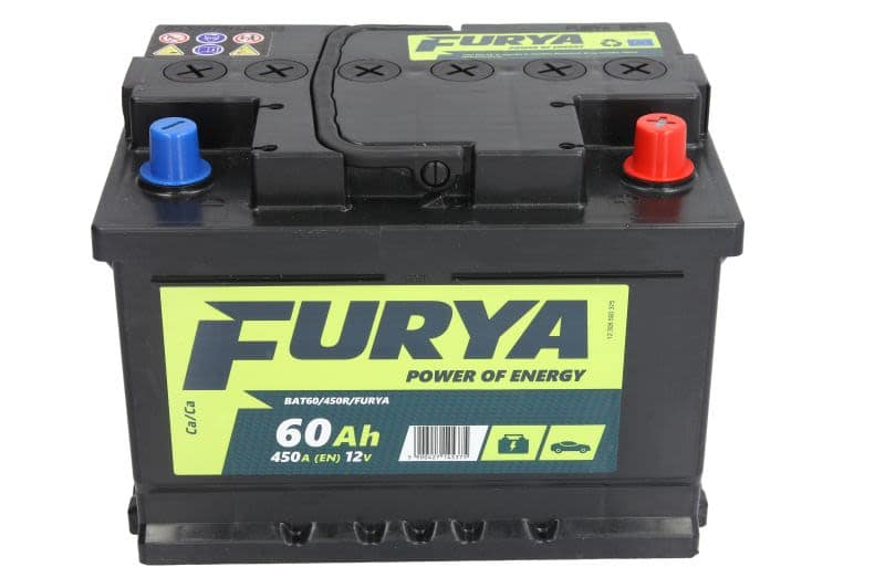 Acumulator auto FURYA 12V 60Ah 450A – polaritate dreapta - imagine 3
