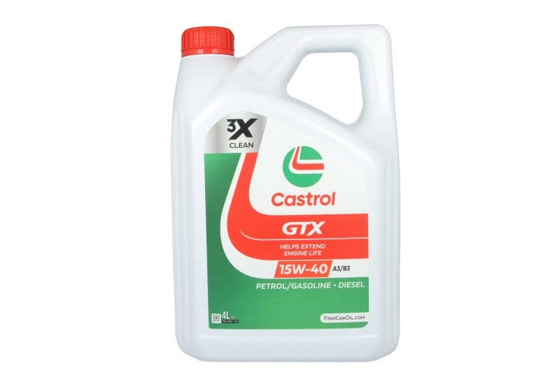 Ulei de motor Castrol GTX 15W-40 A3/B4 4L