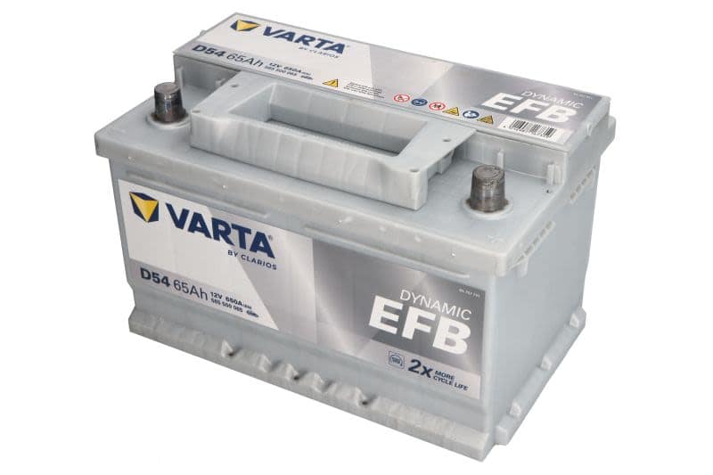 Acumulator auto VARTA EFB Start-Stop 12V 65Ah 650A – polaritate dreapta