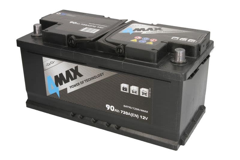 Acumulator auto 4MAX 12V 90Ah 720A – polaritate dreapta