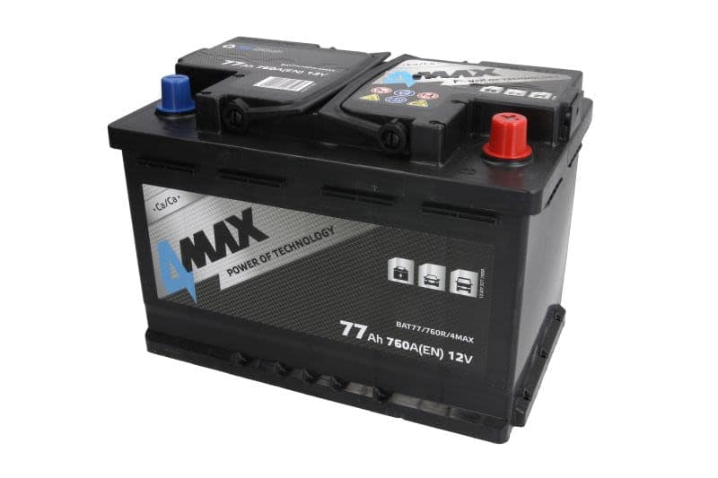 Acumulator auto 4MAX 12V 77Ah 760A – polaritate dreapta - imagine 2