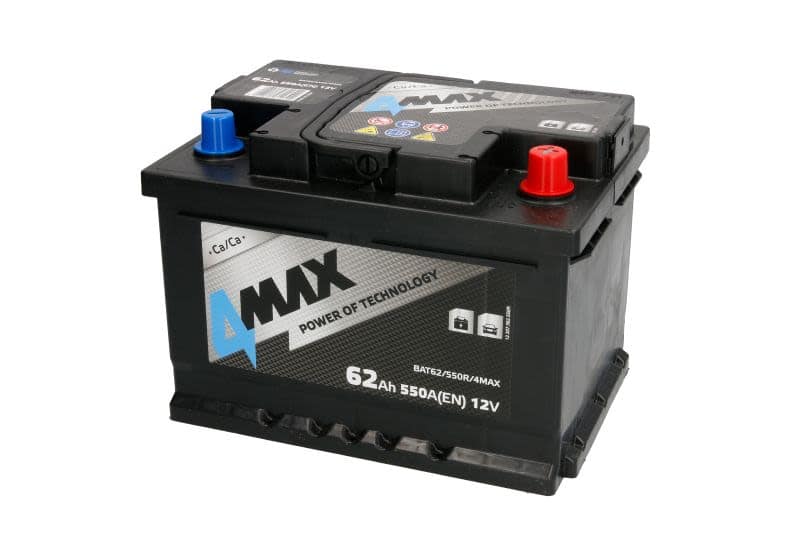 Acumulator auto 4MAX 12V 62Ah 550A – polaritate dreapta