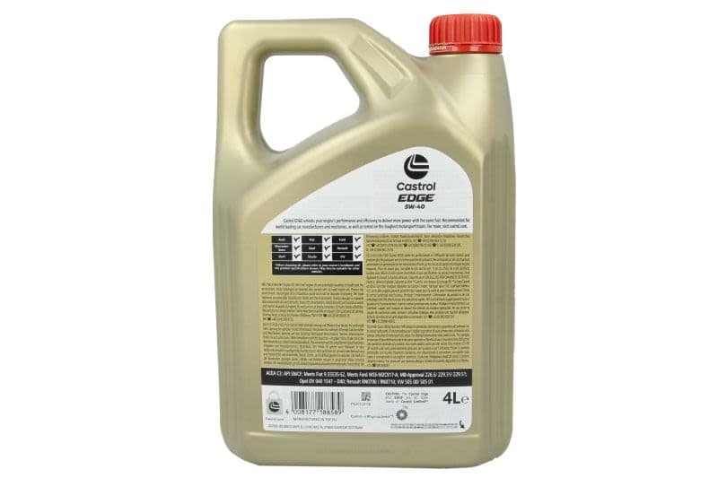 Ulei de motor Castrol EDGE 5W-40 4L - imagine 2