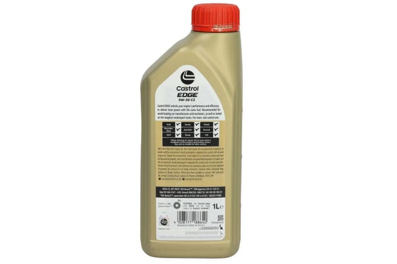 Ulei de motor Castrol EDGE 5W-30 C3 1L - imagine 2