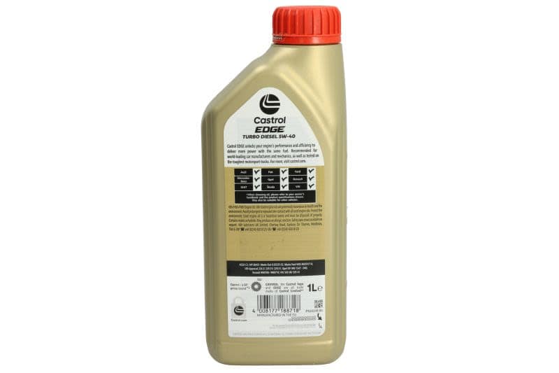 Ulei de motor Castrol EDGE Turbo Diesel 5W-40 1L - imagine 2