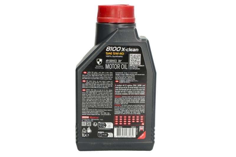 Ulei de motor Motul 8100 X-CLEAN 5W-40 C3 – 1 L - imagine 2