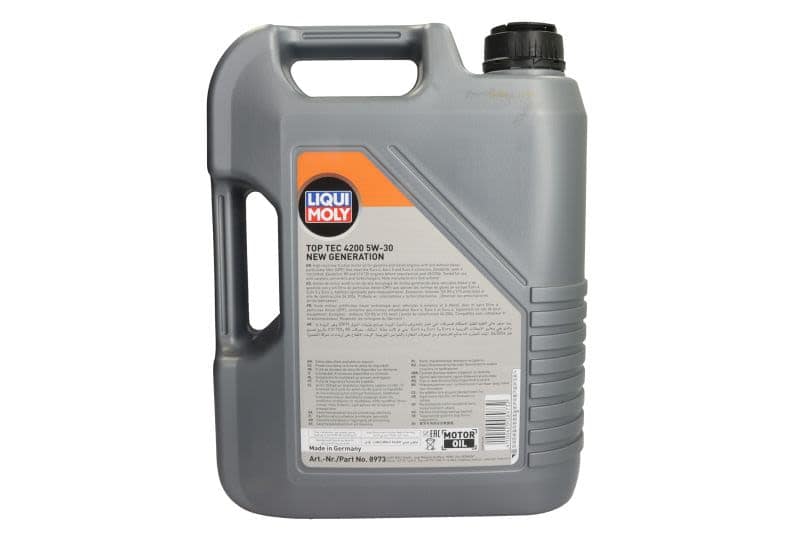 Ulei de motor Liqui Moly Top Tec 4200 5W-30 – 5 L - imagine 2