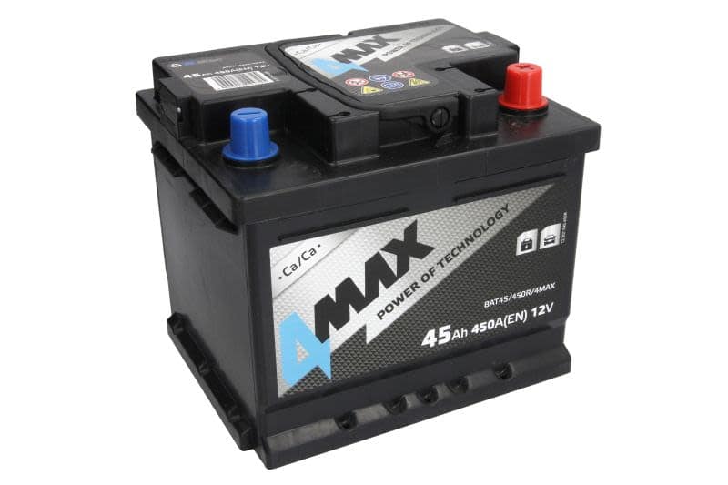 Acumulator auto 4MAX 12V 45Ah 450A – polaritate dreapta - imagine 2