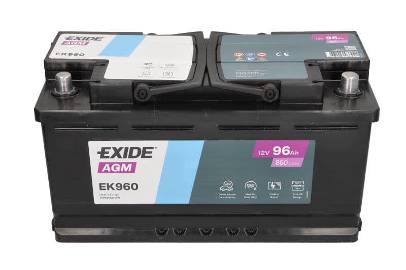 Baterie EXIDE AGM 12V 96Ah 850A |BMR - imagine 2