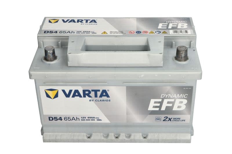 Acumulator auto VARTA EFB Start-Stop 12V 65Ah 650A – polaritate dreapta - imagine 3