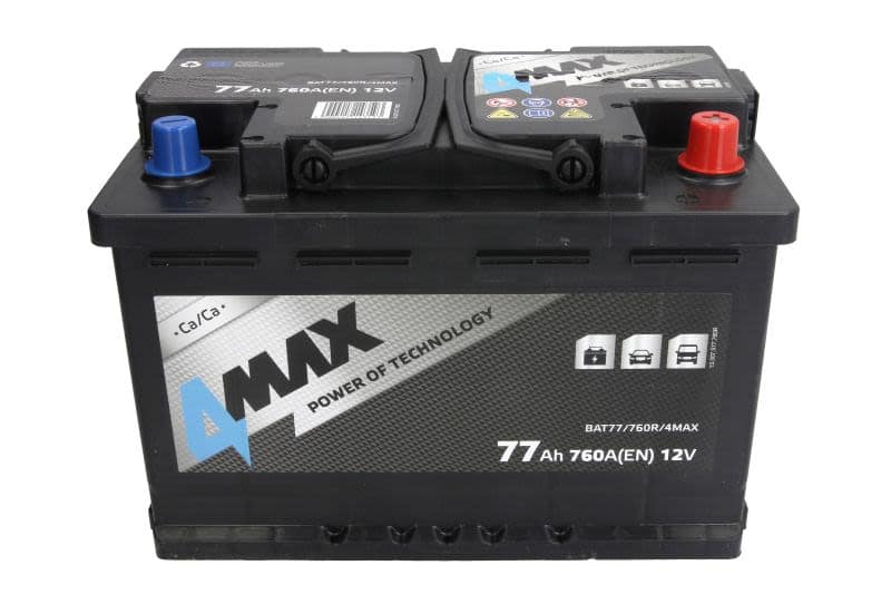 Acumulator auto 4MAX 12V 77Ah 760A – polaritate dreapta