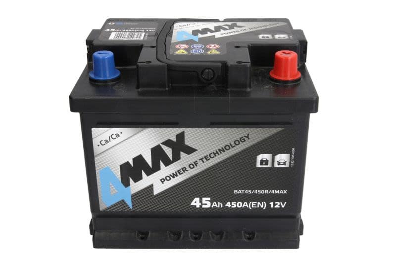 Acumulator auto 4MAX 12V 45Ah 450A – polaritate dreapta - imagine 3