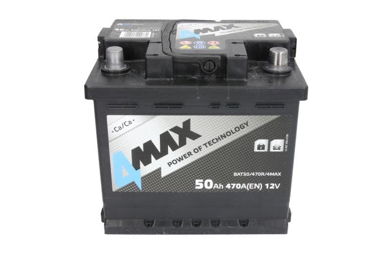 Acumulator auto 4MAX 12V 50Ah 470A – polaritate dreapta - imagine 3