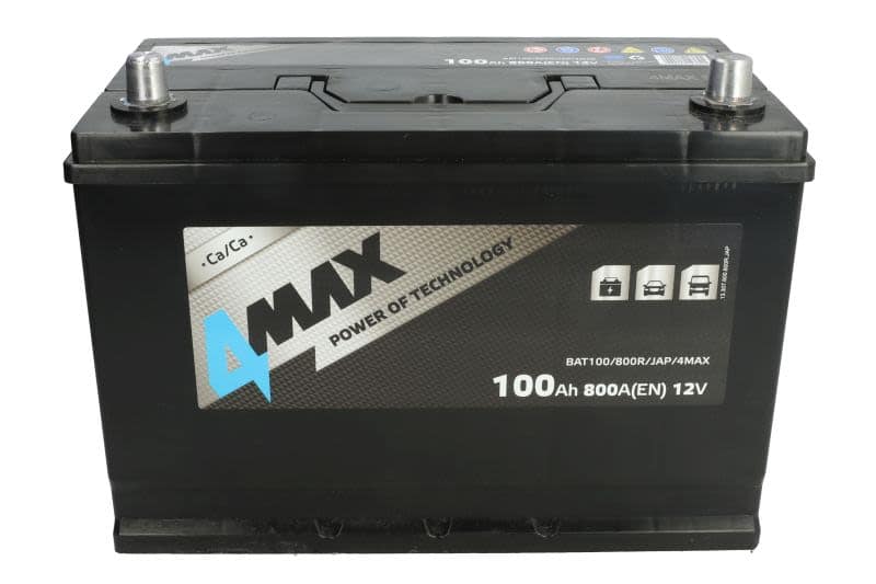 Baterie auto 4MAX 12V 100Ah 800A |BMR