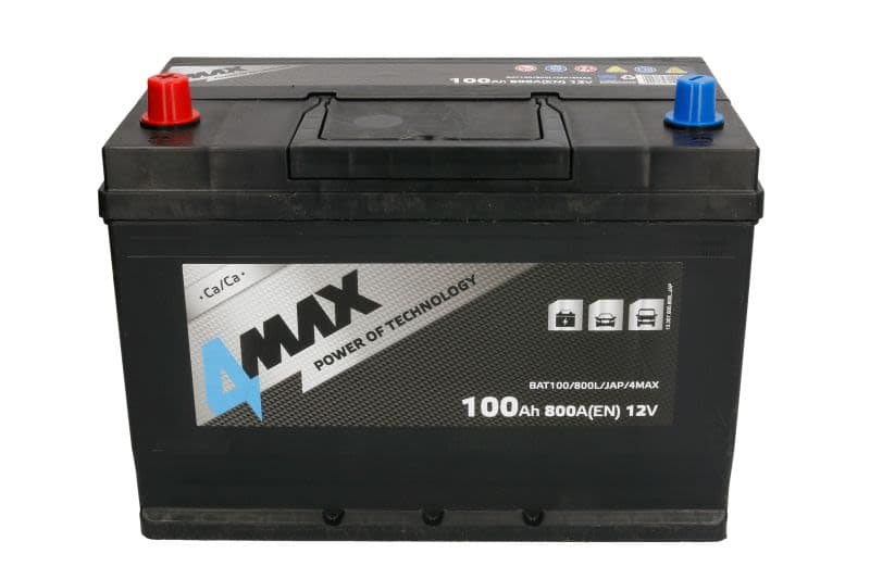 Baterie auto 4MAX 12V 100Ah 800A |BMR