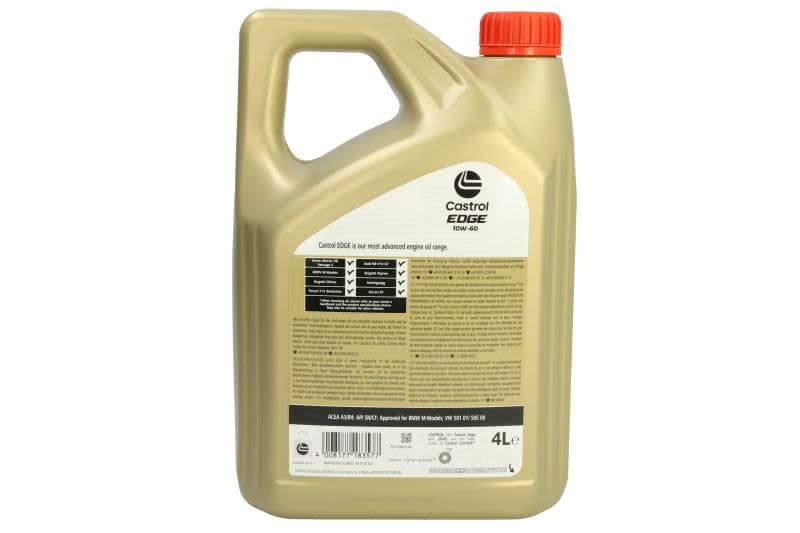 Ulei de motor Castrol EDGE 10W-60 Supercar 4L - imagine 2