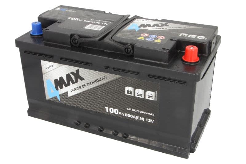 Baterie auto 4MAX 12V 100Ah 800A |BMR