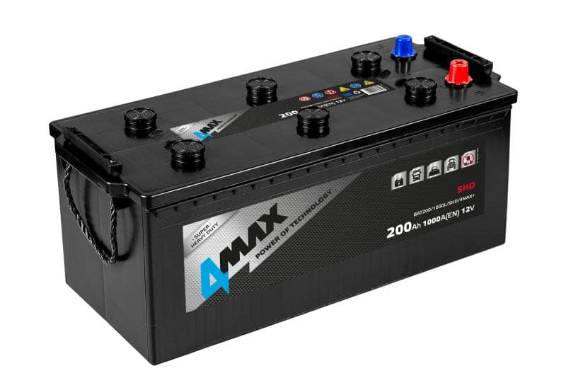 Baterie camion 4MAX 12V 200Ah 1000A |BMR